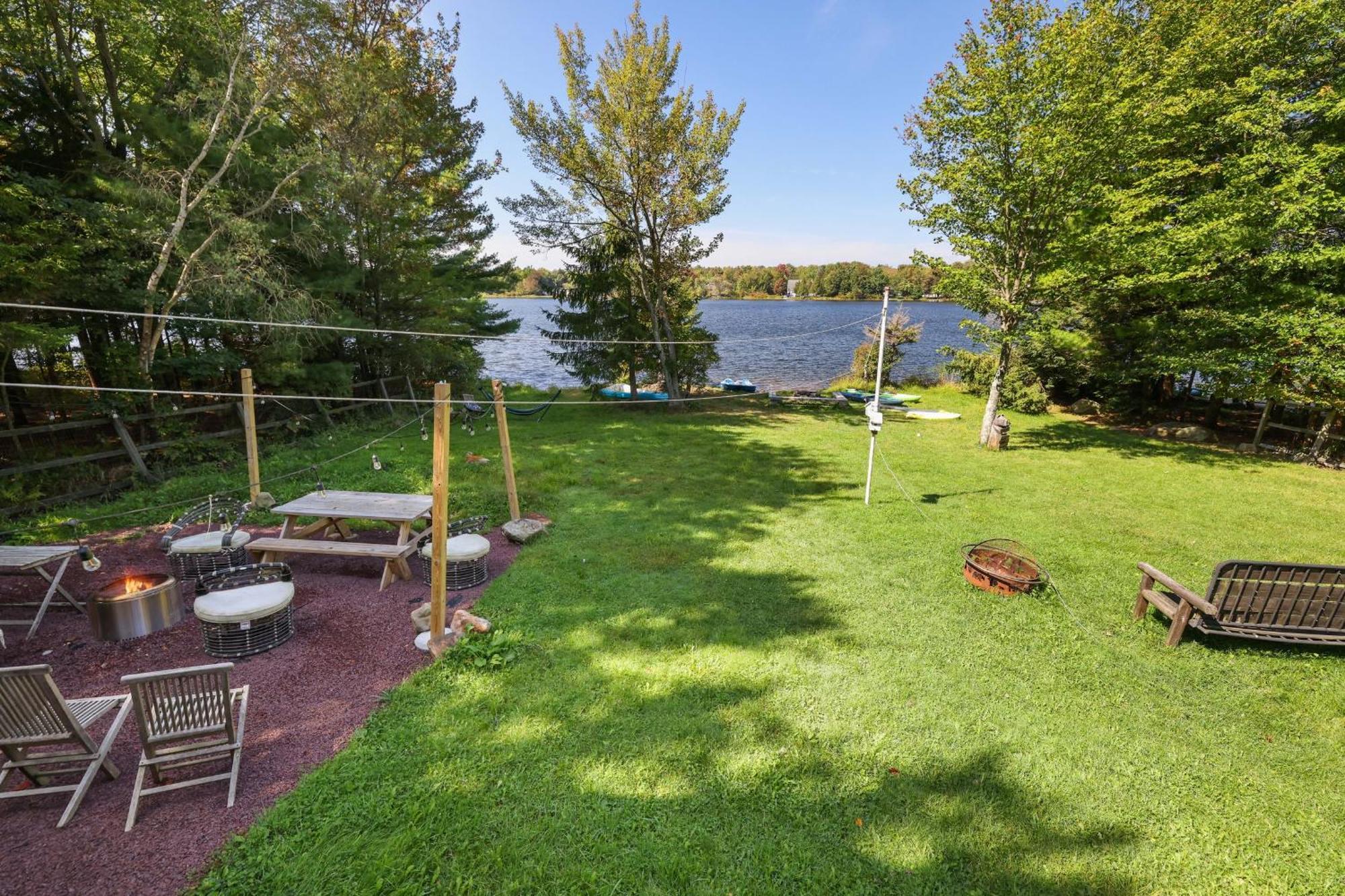 Zen Den - Pocono Lakefront With Hot Tub ! Pocono Summit Экстерьер фото